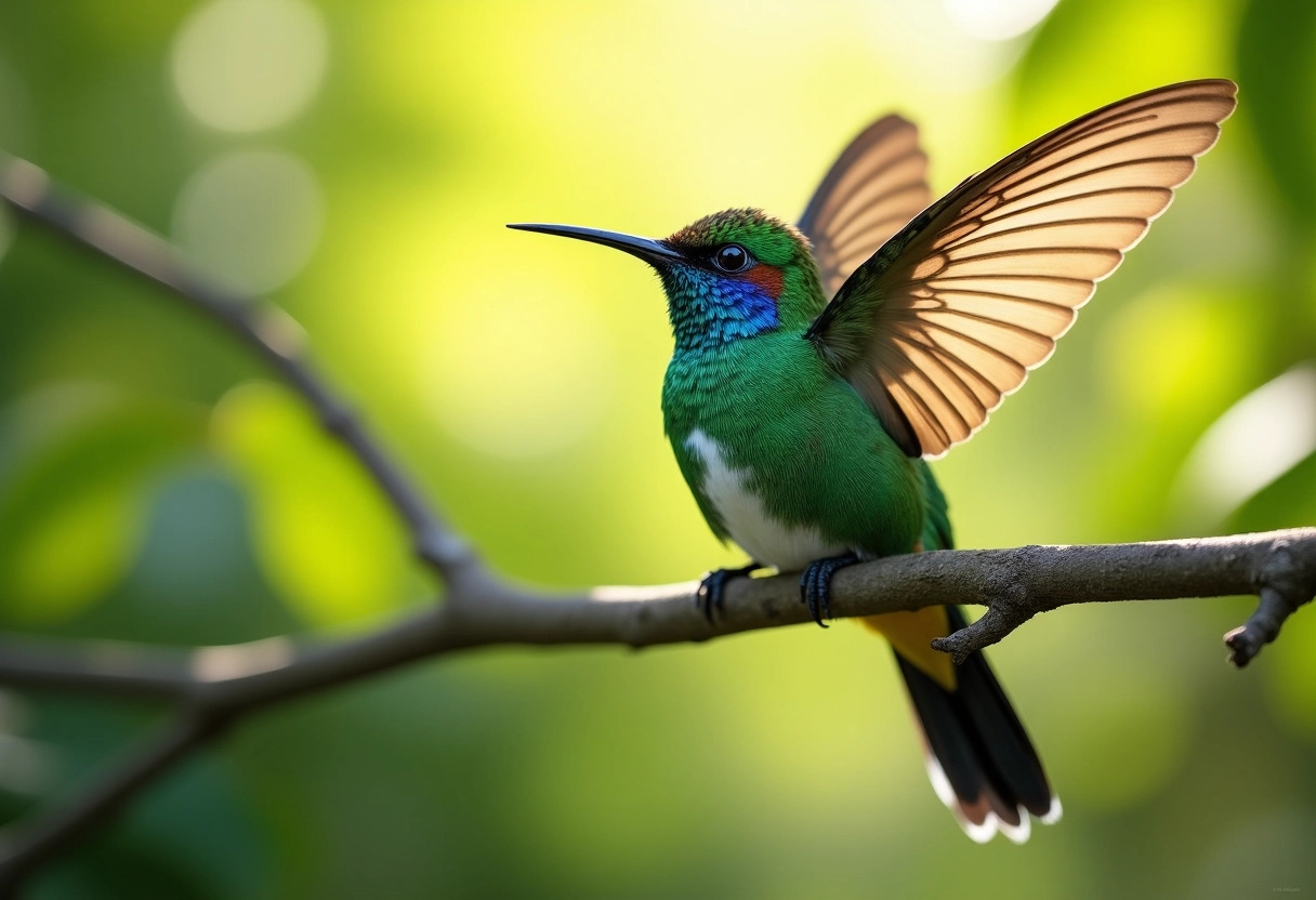 colibri tatouage