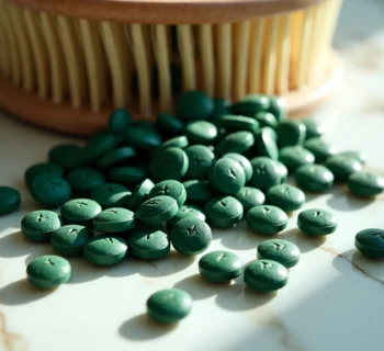 spiruline cheveux sains